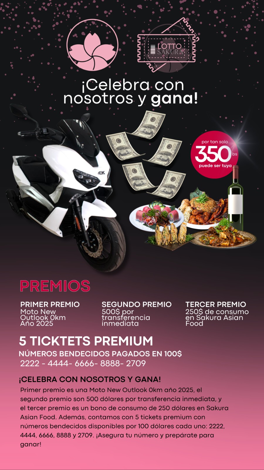 Rifa aniversario